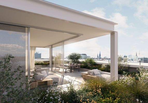 Balkon Visualisierung