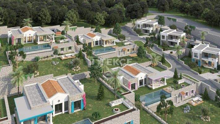 Nature and Sea View Apartments in Bodrum Gümüşlük