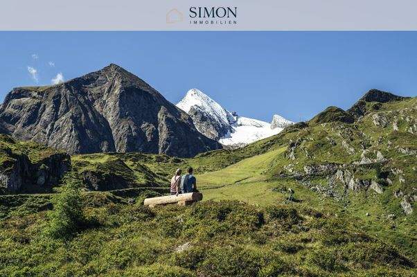 Pause mit Aussicht aufs Kitzsteinhorn (C) Zell am See-Kaprun Tourismus