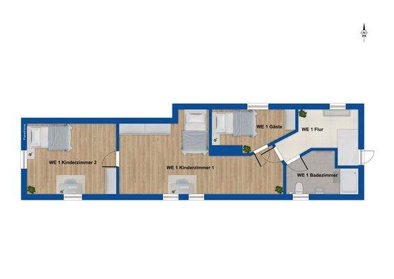 Grundriss 3. Obergeschoss