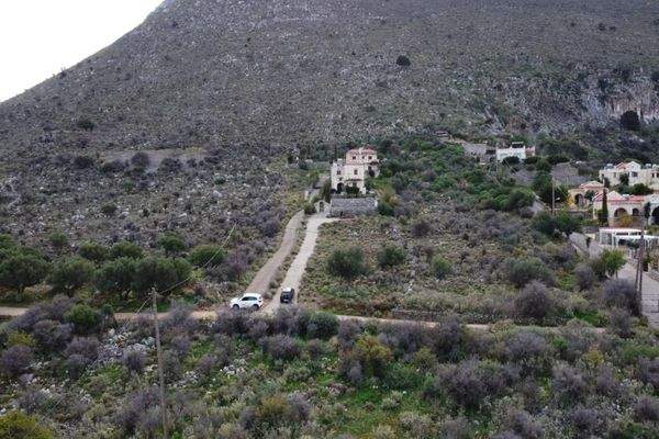 Kreta, Kokkino Chorio: Weitläufiges Gelände mit spektakulärem Meerblick zu verkaufen