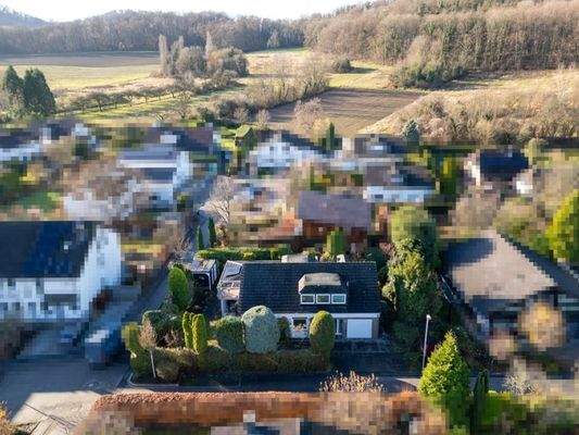 Luftaufnahme nach Westen