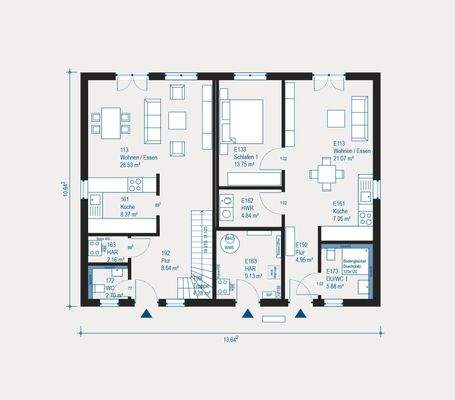 Clevere 2-Zimmer-Wohnungen