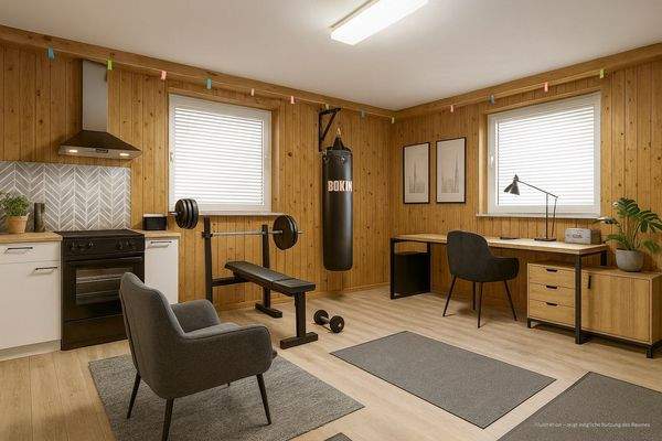 Illustration Hobbyraum 2