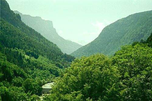 Blich ins Saalachtal
