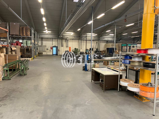 Halle 1/2 - Innenansicht mit Z