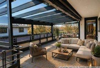 Westterrasse Möblierungsvorschlag