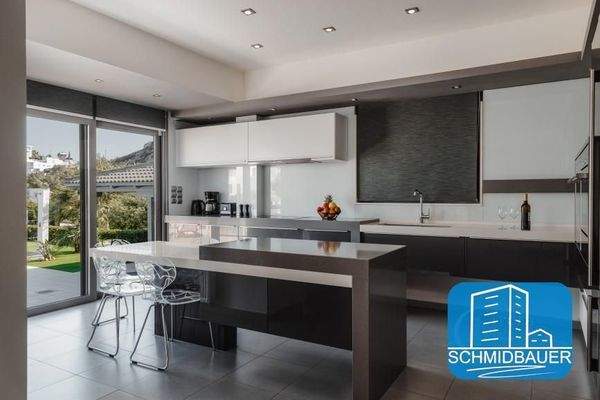 Kreta, Agios Ioannis: Zwei moderne Villen mit Meerblick in Ostkreta