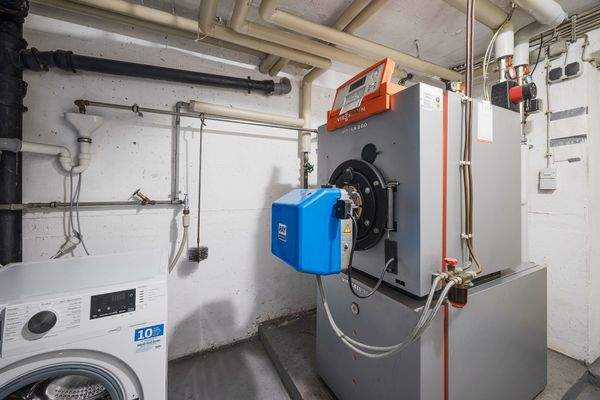 Heizung im Untergeschoss