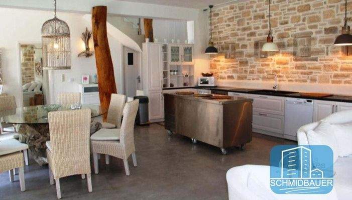 Kreta, Pitsidia: Wunderbare Villa mit Pool und Blick auf die Berge von Psiloritis