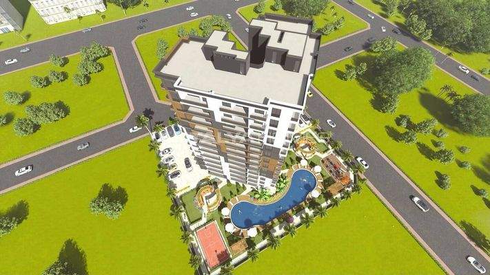 Apartments within Walking Distance of the Beach in Mersin Tomuk