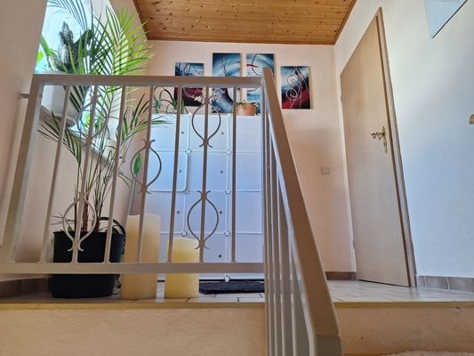 Treppenaufgang zum DG