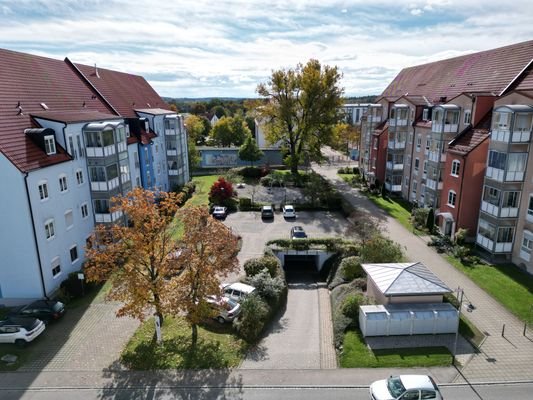 Blick von der Terrasse nach Süden