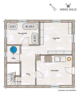 GRUNDRISS KELLERGESCHOSS