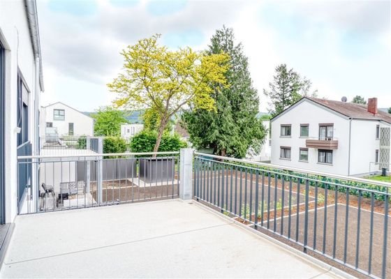 der sonnige Balkon