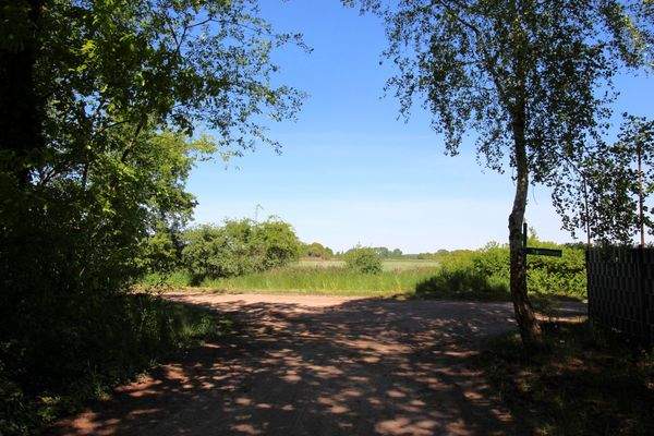 Feld am Ende des Sieglindewegs