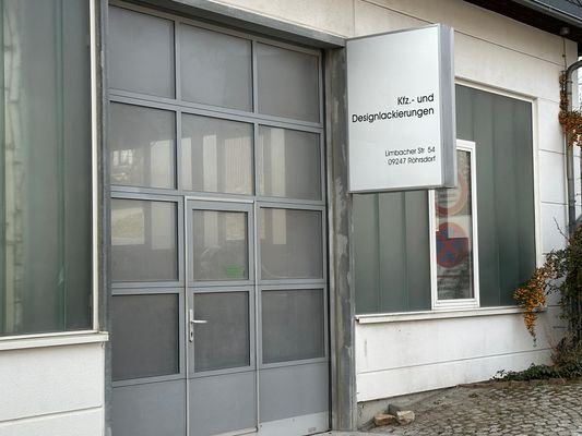 Lackiererei Tor
