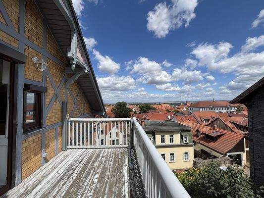 Ausblick Balkon