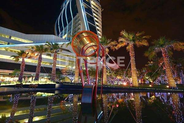 Commercial Properties in a Skyscraper on a Street in Izmir