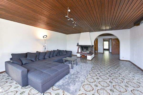 der große Wohnbereich