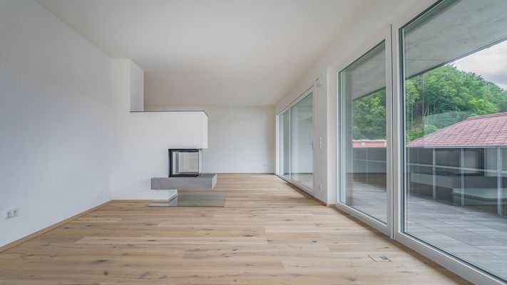 KITZIMMO-Luxuriöses Neubau-Penthouse mit Kaiserblick kaufen - Immobilien Kirchdorf.