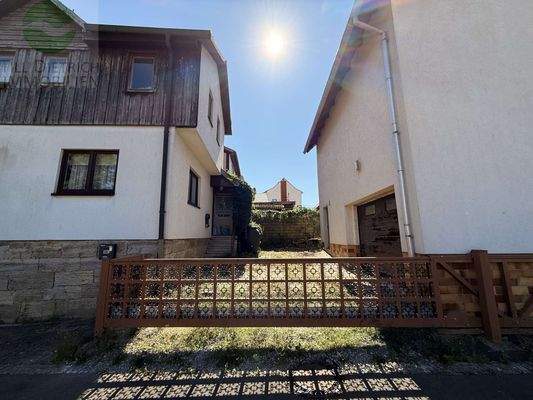 Hofbereich zwischen den Häusern