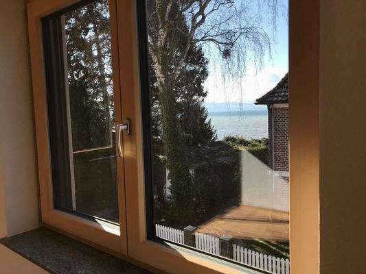 Blick vom Schlafzimmer