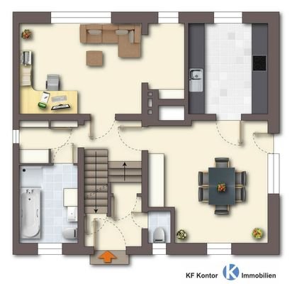 Grundriss EG Haus 2