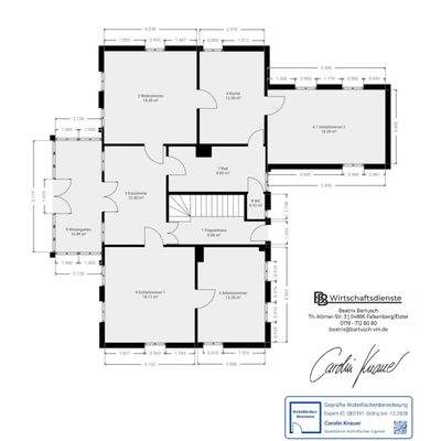 Grundriss Haupthaus Erdgeschoss