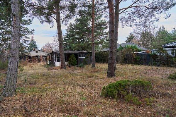 Blick über das Grundstück