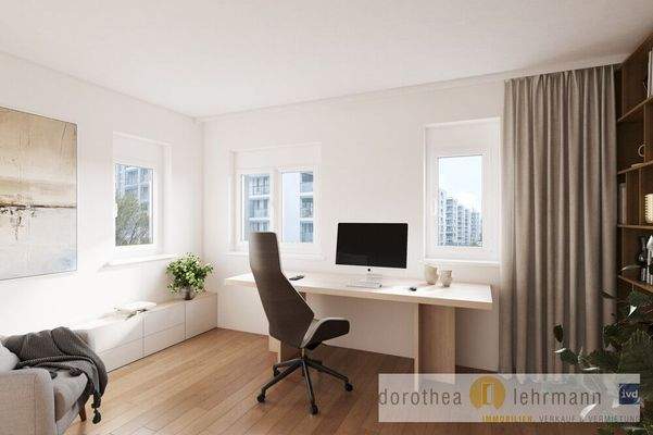 Virtuell: Arbeitszimmer