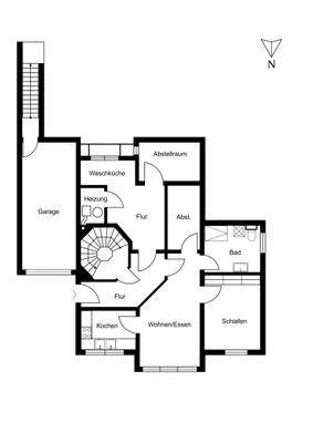 Kellergeschoss / Erdgeschoss 
