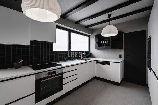 virtuelles Staiging Küche