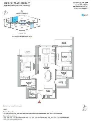 Luxury Apartments in Sobha Hartland II Project in Dubai Meydan