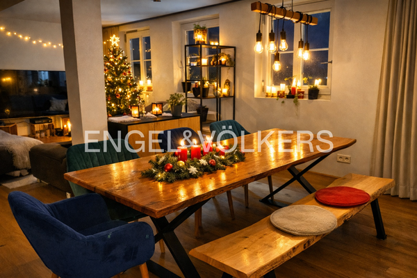 Weihnachtliche Stimmung (KI-generiert)