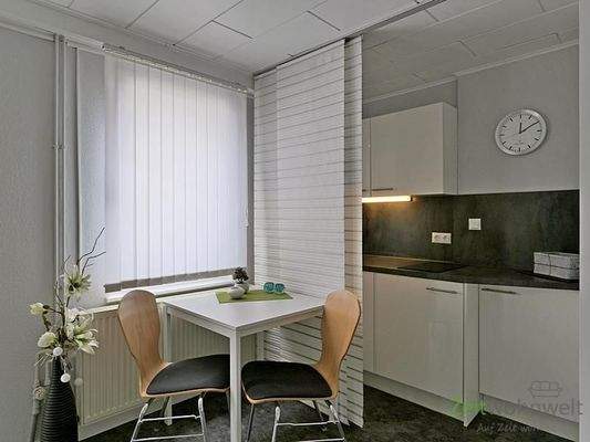 Essplatz und Einbauküche