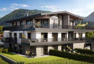 KITZIMMO-Terrassenwohnung in exklusivem Neubau - Immobilien Kirchdorf kaufen.