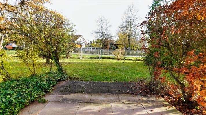 Ausblick von der Terrasse