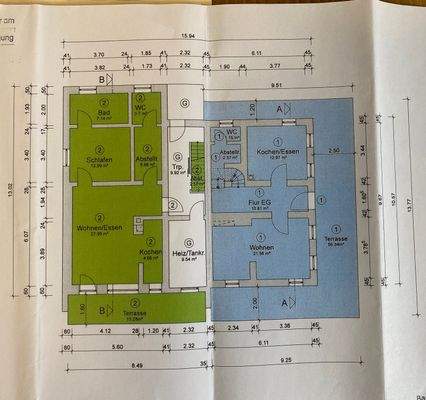 Grundriss Erdgeschoss 