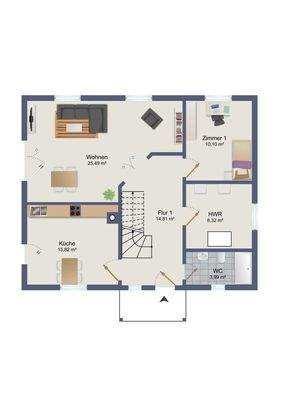 Grundriss Erdgeschoss