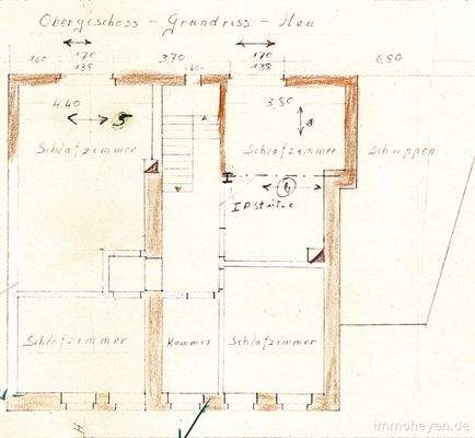 Grundriss Obergeschoss