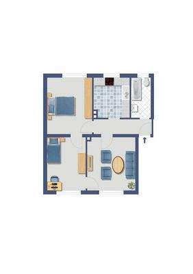 Kupferdreher Str. 263 WE 1 Beispiel Grun