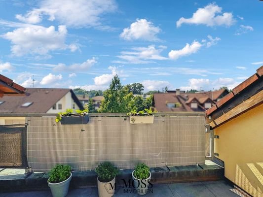 Balkon Westausrichtung