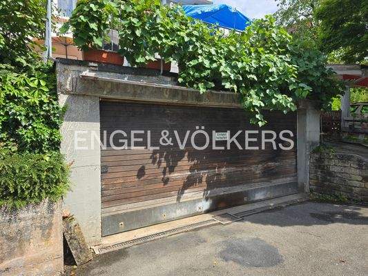 Garage geteilt mit Nachbarn