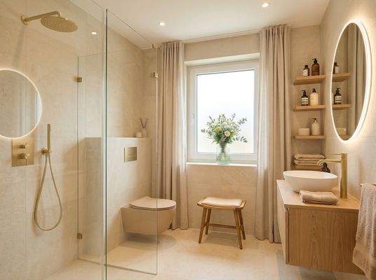 Einrichtungsbeispiel: Duschbad EG