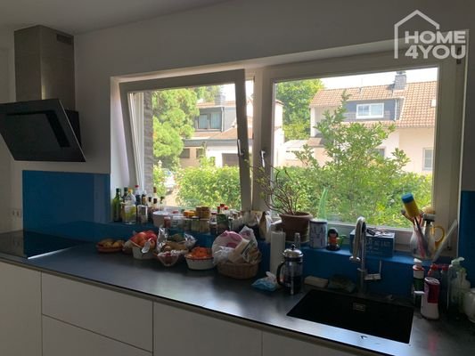 Küche Ausblick