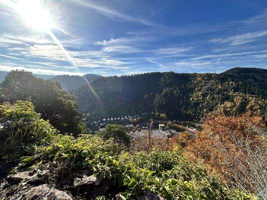 der Blick von oben....