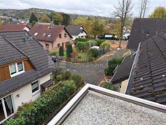 Aussicht Richtung Straße