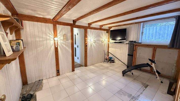 Hobbyraum/Wellnessbereich