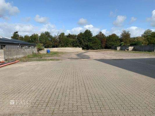 Bauplatz für eine Halle